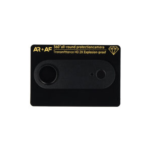 Apsauginis stiklas Aluminum Metal Camera Full Cover Lens on camera skirtas Apple iPhone 17 Air black (camera island+mesh)