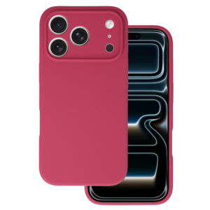 Silicone Lite dėklas skirtas Samsung Galaxy A17 5G avietinės spalvos