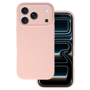 Silicone Lite dėklas skirtas Apple iPhone 17 Pro rožinės spalvos