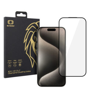 Apsauginis stiklas Tel Protect 10X HD DLC Diamond Coating skirtas Apple iPhone 15 Pro Max