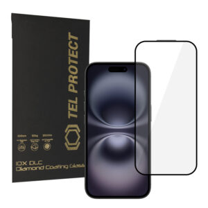 Apsauginis stiklas Tel Protect 10X HD DLC Diamond Coating skirtas Apple iPhone 16/15 (envelope)