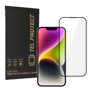 Apsauginis stiklas Tel Protect 10X HD DLC Diamond Coating skirtas Apple iPhone 16E/14/13 Pro/13 (envelope)
