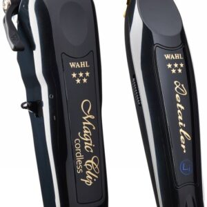 Profesionalus plaukų kirpimo mašinėlės ir plaukų kirpimo-kantavimo mašinėlės-trimerio rinkinys WAHL Professional Cordless Barber Combo WAHP3025726