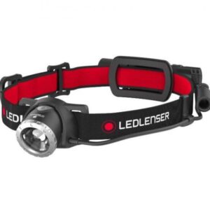 Ledlenser H8R Juoda, Raudona Ant galvos tvirtinamas žibintuvėlis LED