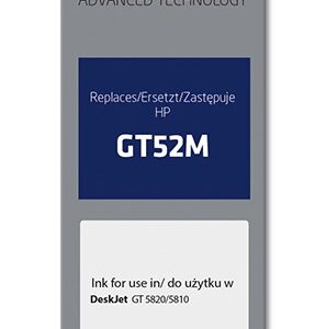 Activejet AH-GT52M rašalas (pakaitinis HP GT52M M0H55AE; Supreme; 70 ml; raudonos spalvos)