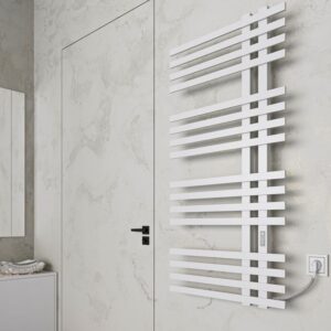 Elektrinis rankšluosčių džiovintuvas Kosser Brash 1000x600/12 ER, su laikmačiu, baltas (laidas dešinėje) - Image 3