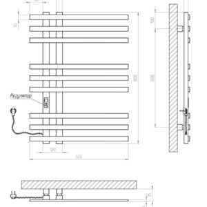 Rankšluosčių džiovintuvas Kosser Brash 800x600/9 EL laikmatis baltas - Image 2