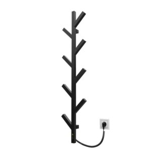 Elektrinis rankšluosčių džiovintuvas Kosser Cedro 1200x255 ERL, su laikmačiu, juodas - Image 1