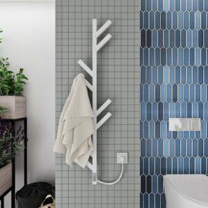 Elektrinis rankšluosčių džiovintuvas Kosser Madera 1200x255 ERL, su laikmačiu, baltas - Image 3