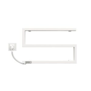 Elektrinis rankšluosčių džiovintuvas Kosser Zeta 350x550 EL, su laikmačiu, baltas (laidas kairėje) - Image 3