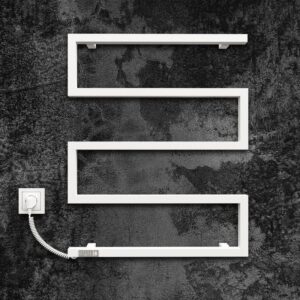 Elektrinis rankšluosčių džiovintuvas Kosser Zeta 685x550 EL, su laikmačiu, baltas (laidas kairėje) - Image 2