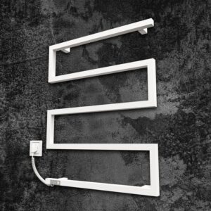 Elektrinis rankšluosčių džiovintuvas Kosser Zeta 685x550 EL, su laikmačiu, baltas (laidas kairėje) - Image 3