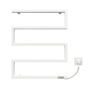 Elektrinis rankšluosčių džiovintuvas Kosser Zeta 685x550 ER, su laikmačiu, baltas (laidas dešinėje) - Image 2