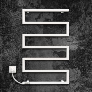 Elektrinis rankšluosčių džiovintuvas Kosser Zeta 900x550 EL, su laikmačiu, baltas (laidas kairėje) - Image 2