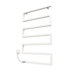 Elektrinis rankšluosčių džiovintuvas Kosser Zeta 900x550 EL, su laikmačiu, baltas (laidas kairėje)