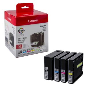 Canon PGI-2500XL C, M, Y, BK ink cartridge multipack