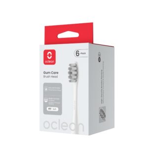 Oclean Professional Gum Care Brush Head W06 White 6 pcs