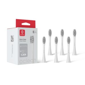 Oclean Professional Gum Care Brush Head W06 White 6 pcs - Image 3