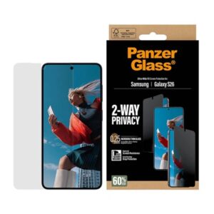 PanzerGlass 2-Way Privacy Screen Protector Samsung  Galaxy S26  UWF w. EasyAligner - Image 2