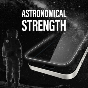 PanzerGlass Ceramic Screen Protector Apple iPhone 16, Ultra-Wide Fit - Image 2