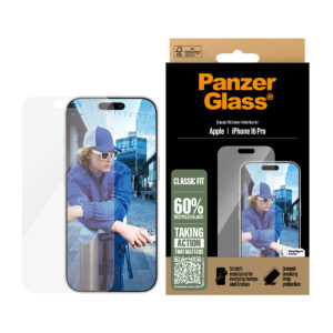 PanzerGlass Screen Protector Apple iPhone 16 Pro, Classic Fit - Image 2