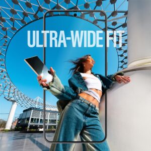 PanzerGlass Screen Protector Samsung Galaxy S25 Plus Ultra-Wide Fit, Transparent - Image 4