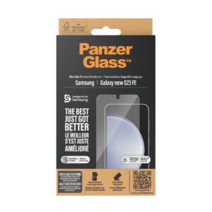 PREMIUM TEMPERED glass screen protector full cover for Samsung Galaxy S24 FE, UWF