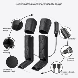 RENPHO Aeria Ultimate Thermal 2 Leg Massager With Heat - Image 3