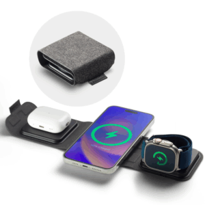 mophie-3in1 travel charger MagSafe with adapter EU Black - Image 2