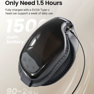 RENPHO Eyeris 3 Eye Massager Black - Image 3