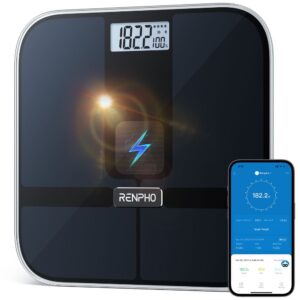 RENPHO Elis Solar 2 Smart Scale Black - Image 2