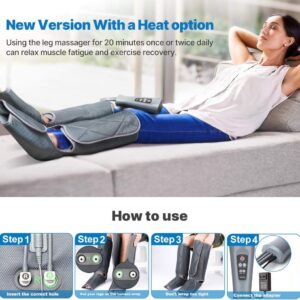 RENPHO Foot & Calf Air Massager With Heat