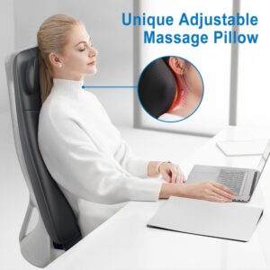 RENPHO Neck & Back Massage Cushion S Black - Image 2