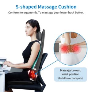 RENPHO Neck & Back Massage Cushion S Black - Image 3