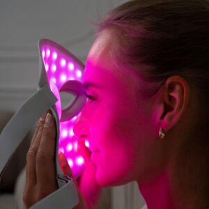Beautifly AuraSkin Pro LED šviesos terapijos kaukė veidui - Image 4