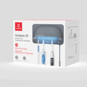 Oclean Toothbrush Sanitizer S1 Grey New Packaging - Image 4