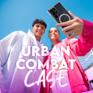 CARE by PanzerGlass Flagship Case Urban Combat su skaidriu rėmeliu Samsung Galaxy S25, skaidrus - Image 2