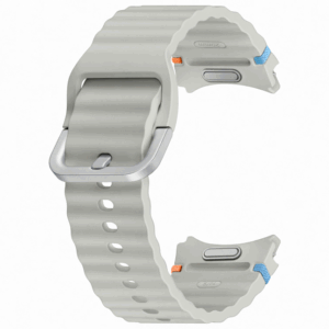 SNL30SSEGEU Sport Band (S/M) Samsung Galaxy Watch7/Watch4, Silver - Image 3