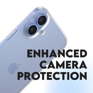 CARE Fashion case X-Ray Soft Basic iPhone 16 Plus, Transparent