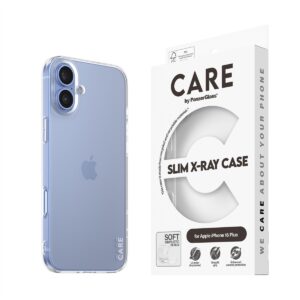 CARE Fashion case X-Ray Soft Basic iPhone 16 Plus, Transparent - Image 2