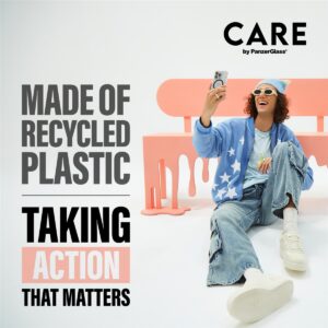 CARE Flagship case with Black MagSafe iPhone 16 Plus, Transparent - Image 4