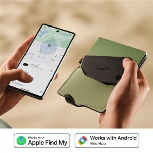 Chipolo CARD – Wireless Rechargeable Slim Bluetooth Tracker for iOS & Android, Charcoal - Image 4