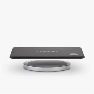 Chipolo CARD & LOOP Rechargeable Bluetooth Tracker for iOS & Android, Charcoal Bundle - Image 2