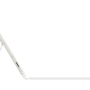 DX725UW Book Cover Keyboard Samsung Galaxy Tab S9/S9 FE/S10 FE/S10 Lite, White