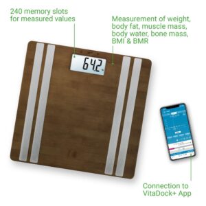Medisana BS 552 connect bamboo body analysis scale - Image 3