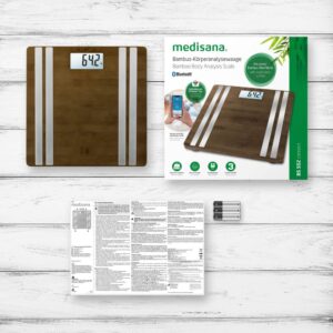 Medisana BS 552 connect bamboo body analysis scale - Image 4