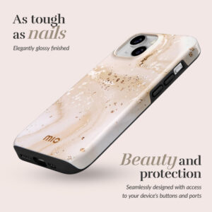MIO Gold Marble Magsafe Compatible for iPhone 17