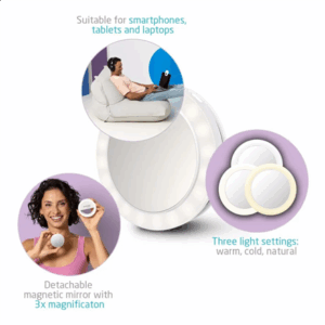 Medisana Selfie Mirror CM-20E White - Image 4