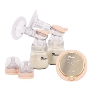 Momini Dual wireless electronic breast pump MilkySilky - Image 2