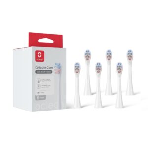 Oclean Delicate Care Kids Brush Head 6 pcs P3K1 W06 White              - Image 2
